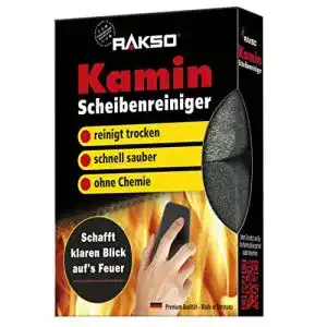 Kaminglasreiniger rakso kaminscheibenreiniger