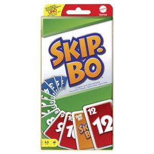 Jogos de cartas Mattel Games Skip-Bo, para a família