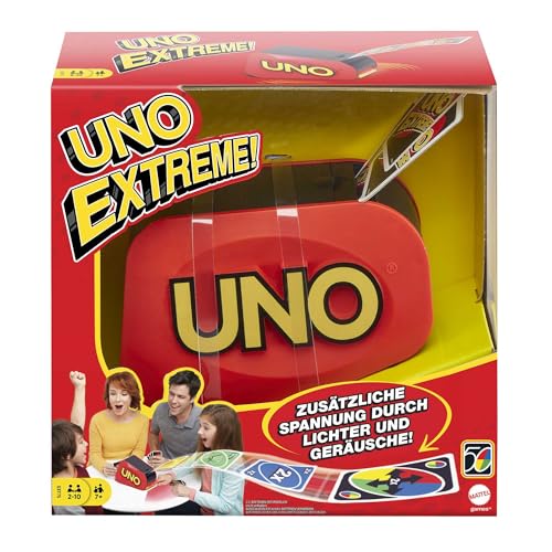 Kartenspiele Mattel Games UNO Extreme!, Uno Kartenspiel