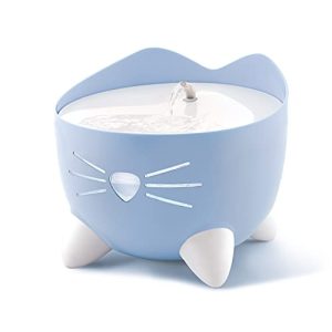 Fontaine pour chat Catit 43717 Pixi, fontaine à eau pour chat, 2,5l, bleue