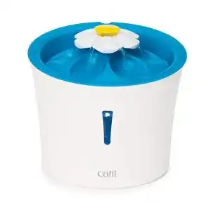 Katzenbrunnen catit flower fountain mit led