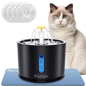 Fonte para gatos Parner, bebedouro dispensador de água para gatos