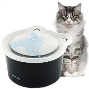 Katzenbrunnen pettec leise 1 1l wasser trinkbrunnen