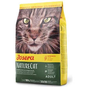 JOSERA NatureCat nourriture pour chat (1 x 400 g) sans céréales