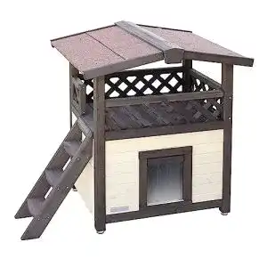 Katzenhaus outdoor kerbl pet katzenhaus 4 seasons deluxe