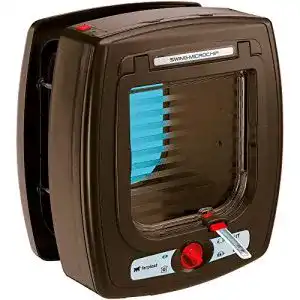 Katzenklappe chip ferplast mikrochip katzentuer swing 1
