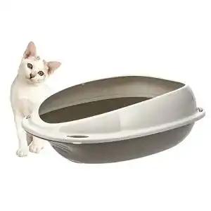 Katzenklo garpet ohne deckel 57x40x19 cm mit rand