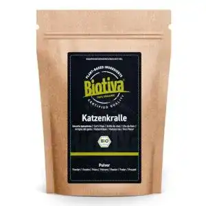 Katzenkralle biotiva pulver bio 250g uncaria tomentosa willd