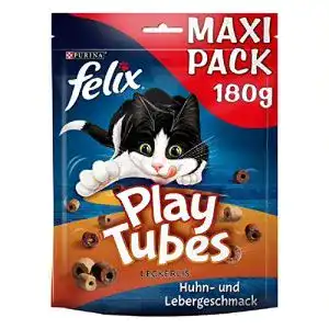 Katzenleckerlies felix play tubes katzensnack leckerli
