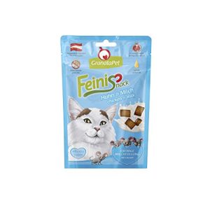 Guloseimas para gatos GranataPet FeiniSnack Frango e Leite, 50 g
