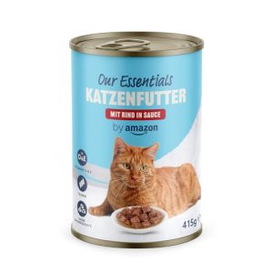 Wet cat food by Amazon Wet food snacks with beef