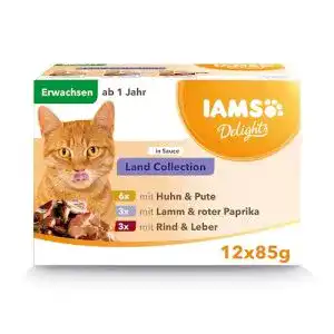 Katzennassfutter iams delights land collection katzenfutter nass