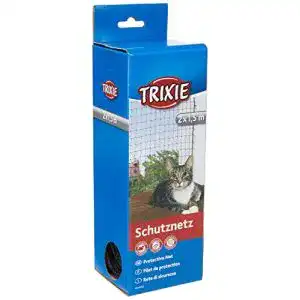Katzennetz trixie 44301 schutznetz 2 x 15 m schwarz
