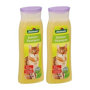 Katzenshampoo Dehner Katzen-Shampoo, 2 x 300 ml (600 ml)