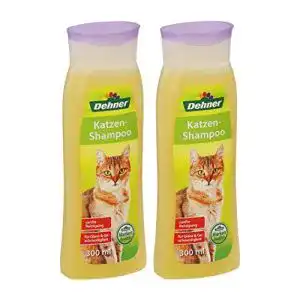 Katzenshampoo dehner katzen shampoo 2 x 300 ml 600 ml