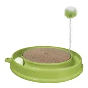 Katzenspielzeug catit play n scratch gruen