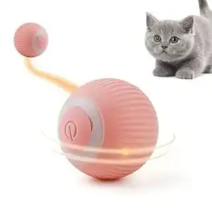 Katzenspielzeug namsan elektrisch katzenball mit led licht