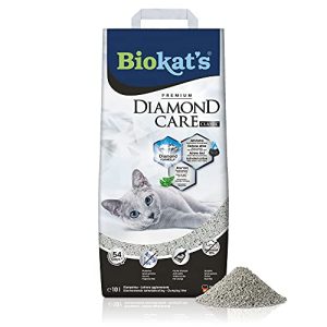 Litière pour chat Biokat's Diamond Care Classic non parfumée, fine