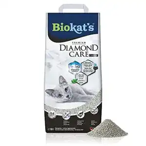 Katzenstreu biokats diamond care classic ohne duft fein