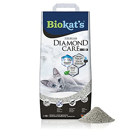 Katzenstreu Biokat’s Diamond Care Classic ohne Duft, fein