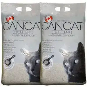Katzenstreu cancat 2x15 kg excellent kanadische klumpstreu