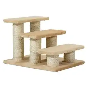 Katzentreppe pawhut tiertreppe hundetreppe 3 stufen treppe