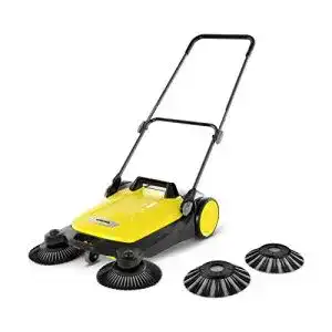Kehrmaschine kaercher s 4 twin 2 in 1 gelb schwarz