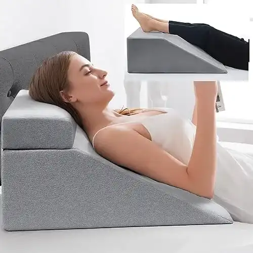 Keilkissen NOFFA Lesekissen & zur Beinerhöhung, Memory Foam
