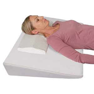 Almofada de cunha Tempratex cama cunha elevação de sono + almofada de pescoço