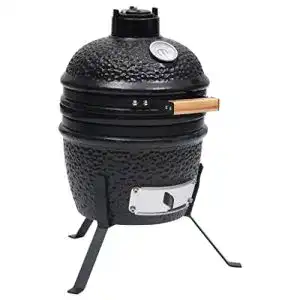 Keramikgrill vidaxl kamado grill smoker 2 in 1 holzkohlegrill