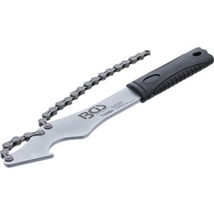 Chain whip BGS 70060 with hook wrench, bicycle