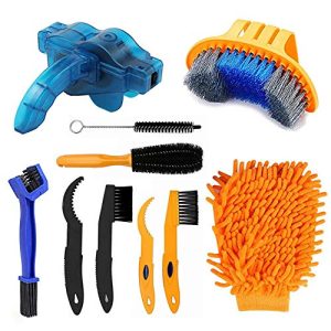 Chain cleaning device MEISHANG bicycle cleaning brushes