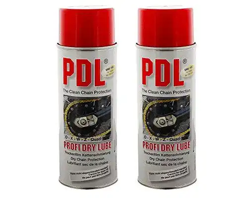 Kettenspray KONGZEE The Drive 2X Profi Dry Lube 400ml Doppelpack