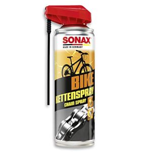 Chain spray SONAX BIKE with EasySpray (300 ml) cleans and protects