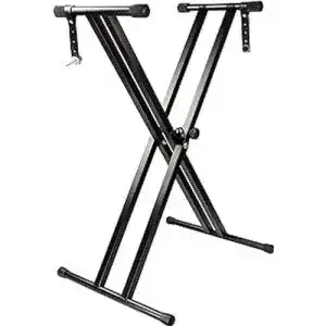 Keyboardstaender rockjam double braced adjustable keyboard stand