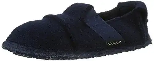 Nanga Berg Jungen flache Hausschuhe in Blau