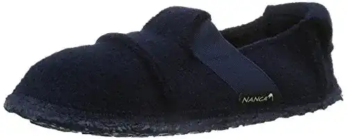 Nanga Berg Jungen flache Hausschuhe in Blau