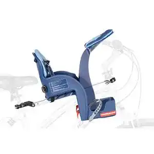 Kinderfahrradsitz wee ride weeride safefront deluxe denim