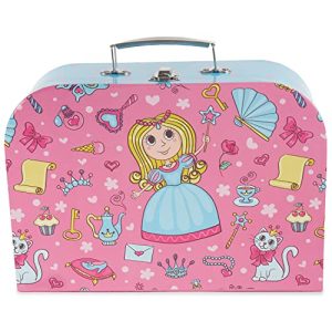 Kinderkoffer Bieco Prinzessin, 21×30 cm, Spielkoffer Kinder