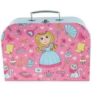 Kinderkoffer bieco prinzessin 21x30 cm spielkoffer kinder