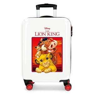 Maleta infantil Disney El Rey León maleta de cabina roja 37x55x20 cm