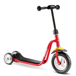 Scooter infantil Puky R 1 scooter infantil vermelha
