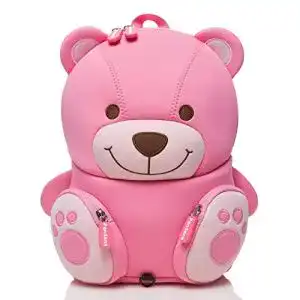 Kinderrucksack pandana bella baer mit brustgurt fuer maedchen