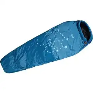 Kinderschlafsack jack wolfskin grow up star electric blue