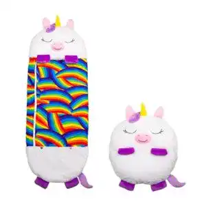 Kinderschlafsack mediashop happy nappers einhorn weiss