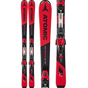 Esquís para niños ATOMIC REDSTER J2 130-150 + L 7 ET Negro/NARANJA