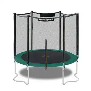 Kindertrampolin ultrasport gartentrampolin wave o 251 cm