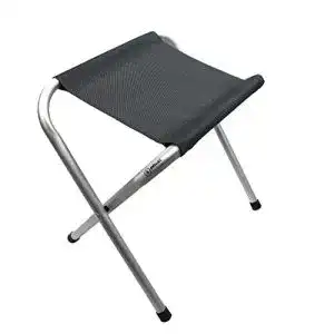 Klapphocker homecall camping aus aluminium grau