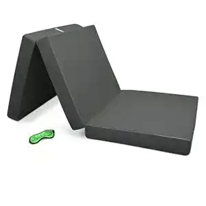 Klappmatratze beautissu campix 60x190 cm anthrazit faltbares