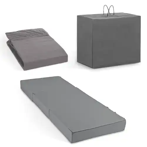 Klappmatratze maxVitalis 3-teiliges Set für Gäste und Reisen